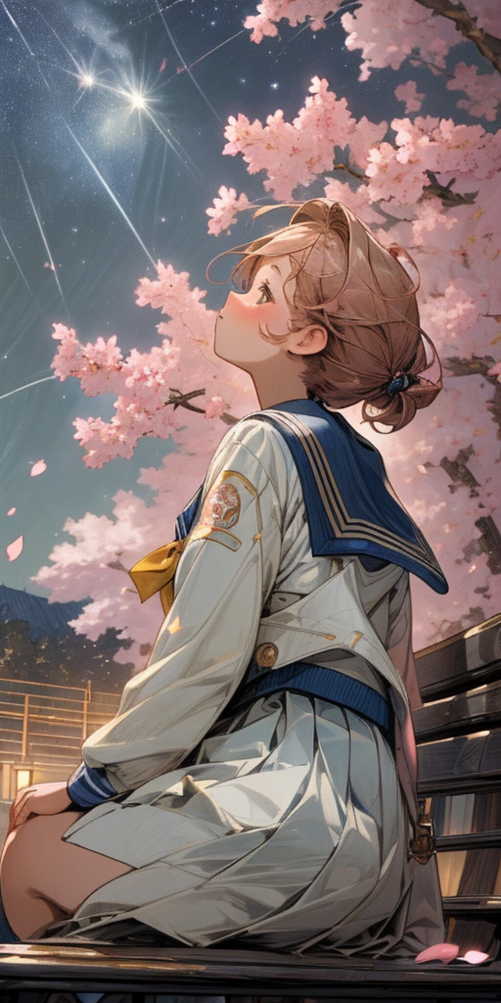 桜星をのぞむ