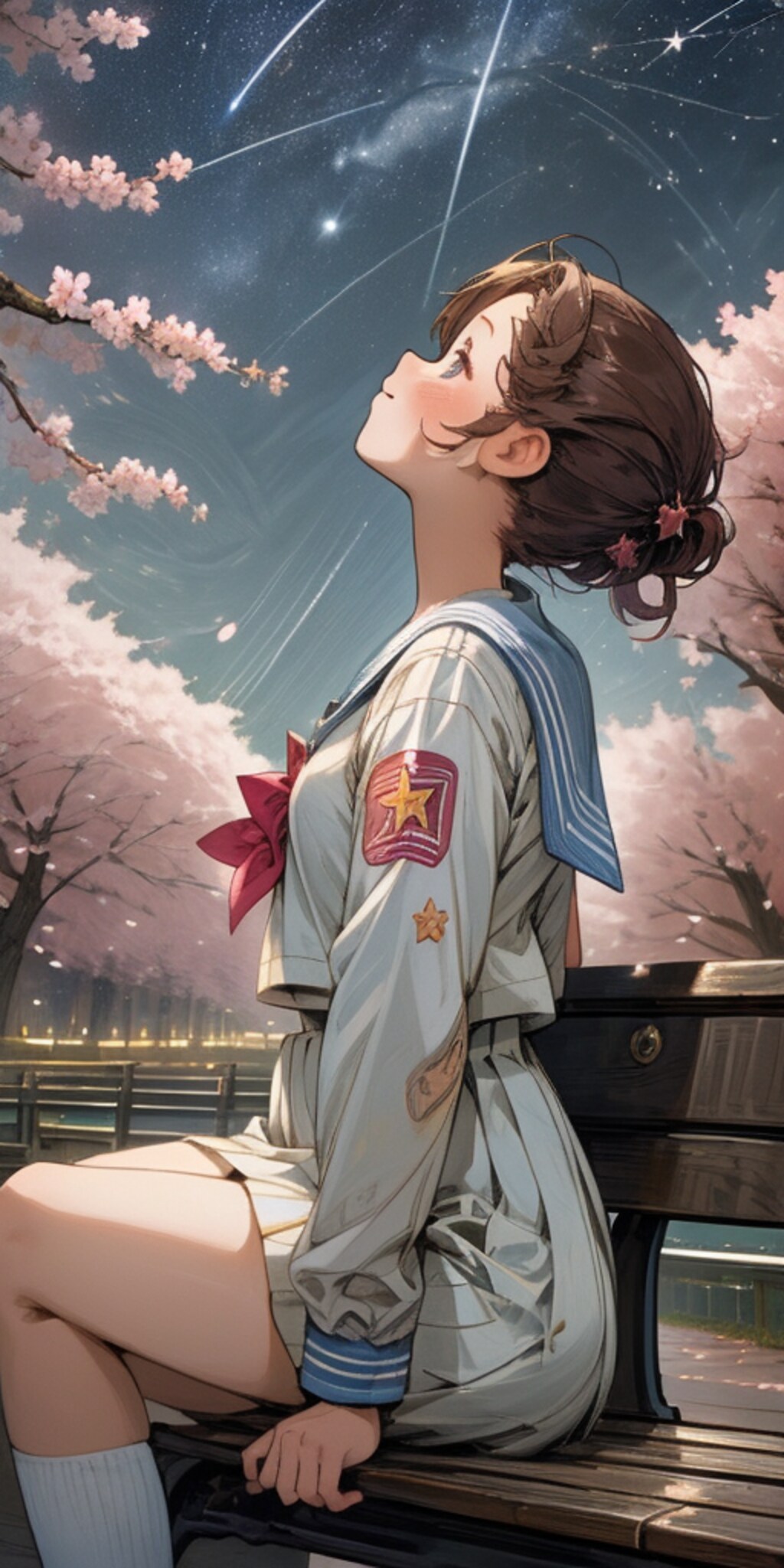 桜星をのぞむ