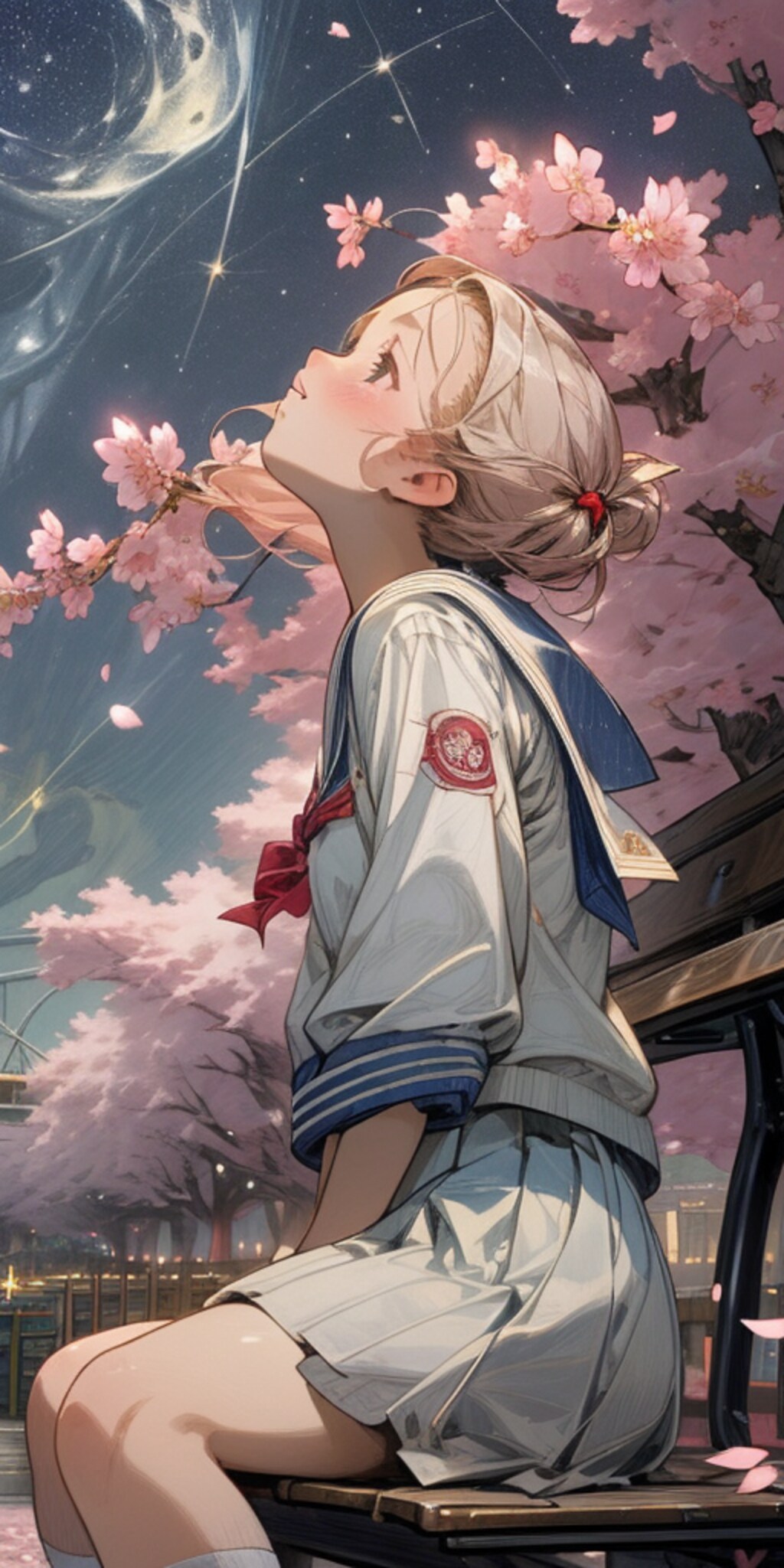 桜星をのぞむ