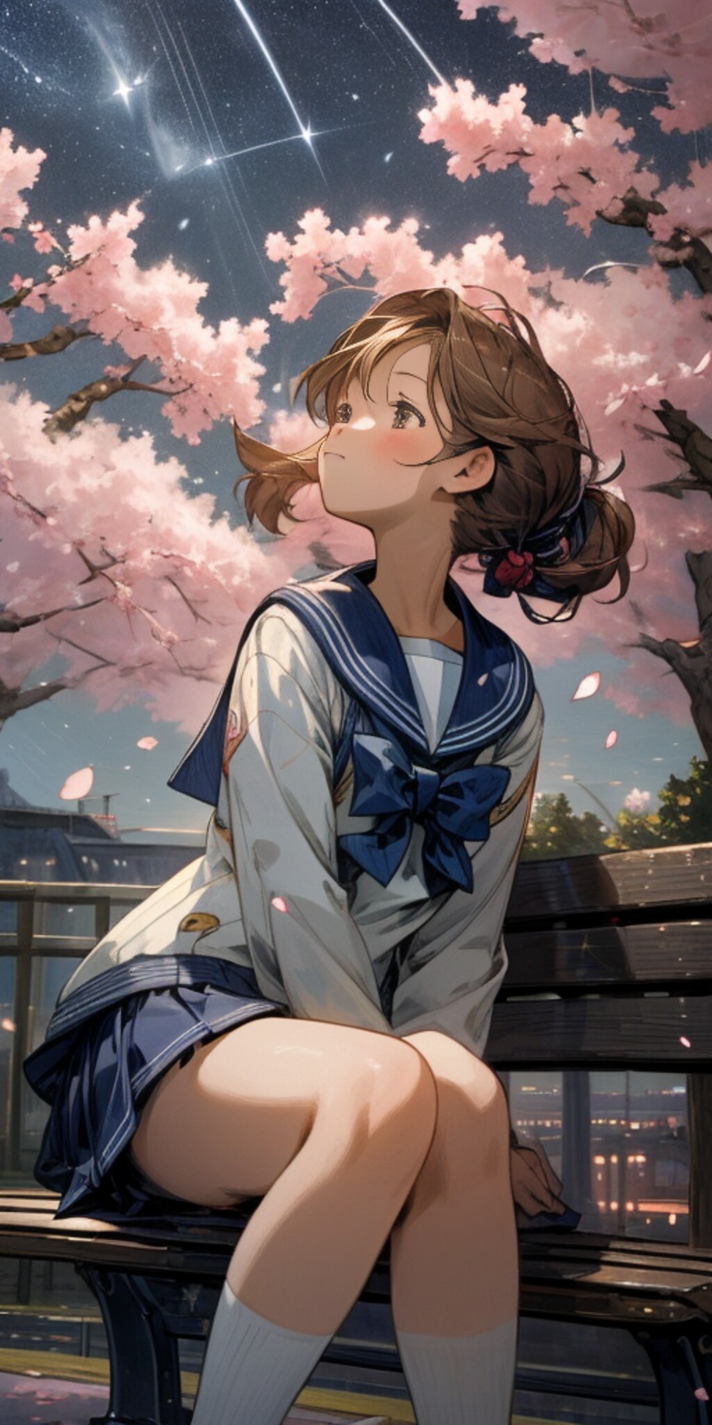 桜星をのぞむ