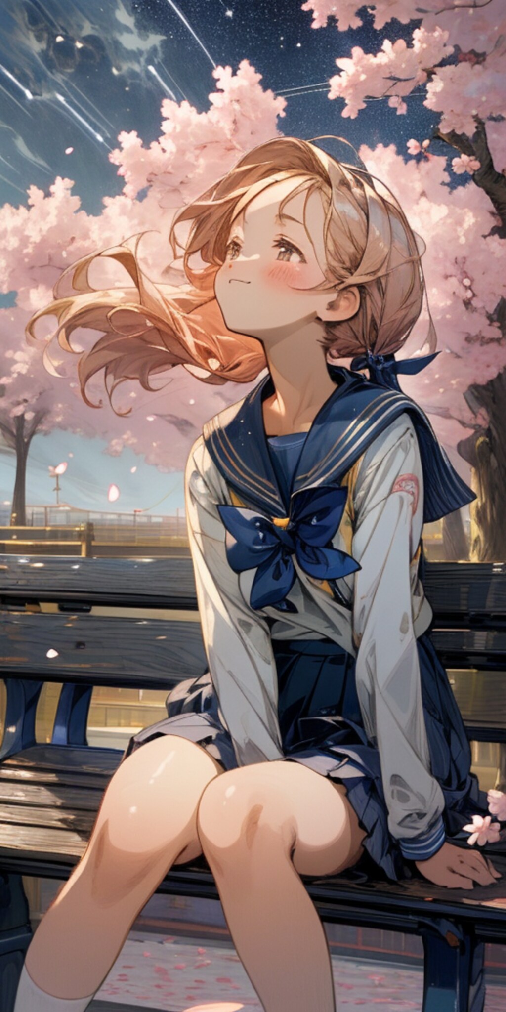 桜星をのぞむ