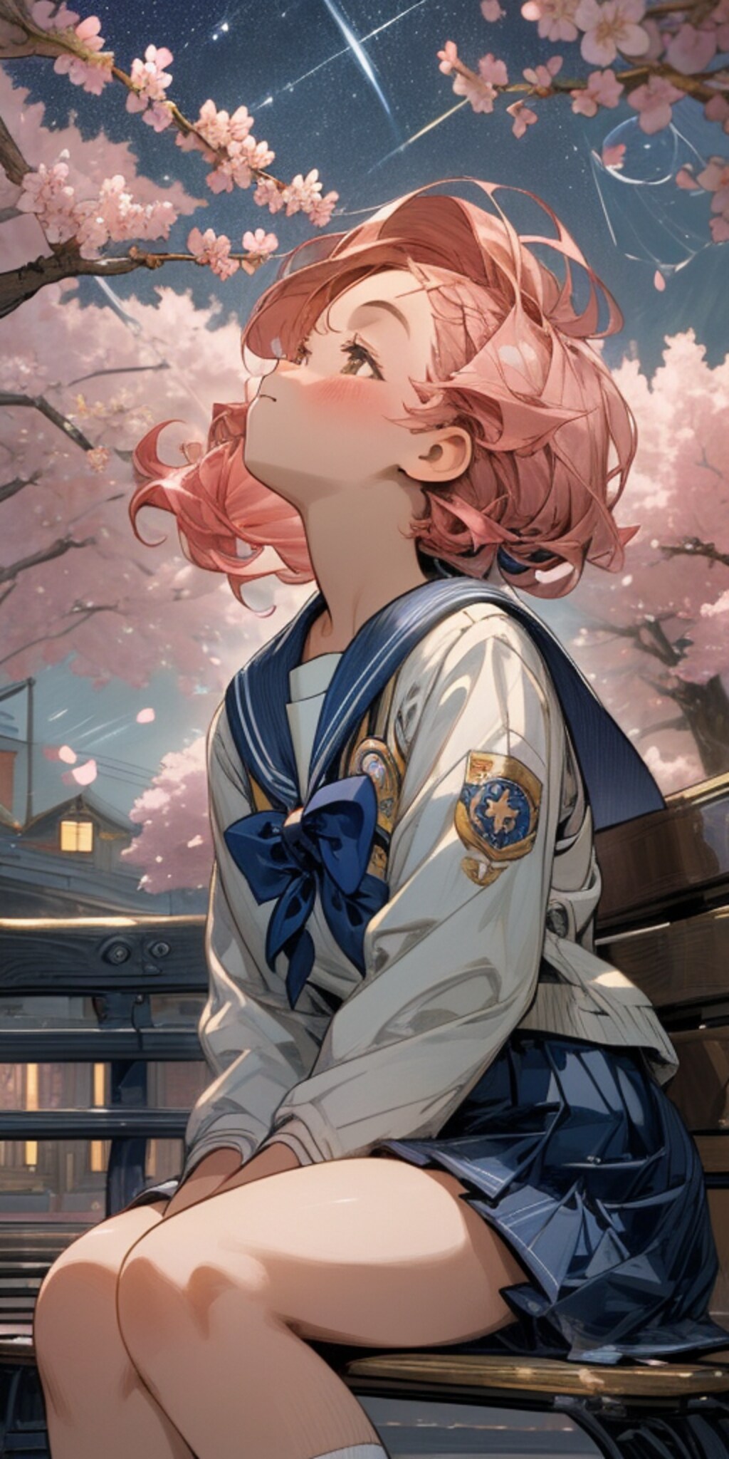 桜星をのぞむ