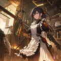 機械仕掛けのメイド少女 2枚目