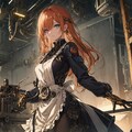 機械仕掛けのメイド少女 3枚目
