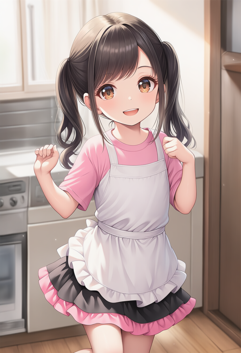 似合うと思うよエプロン姿