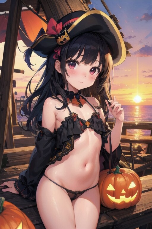 ハロウィン海賊ちゃん