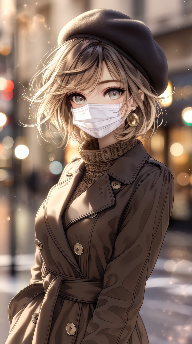 ベレー帽と君 | の人気AIイラスト・グラビア