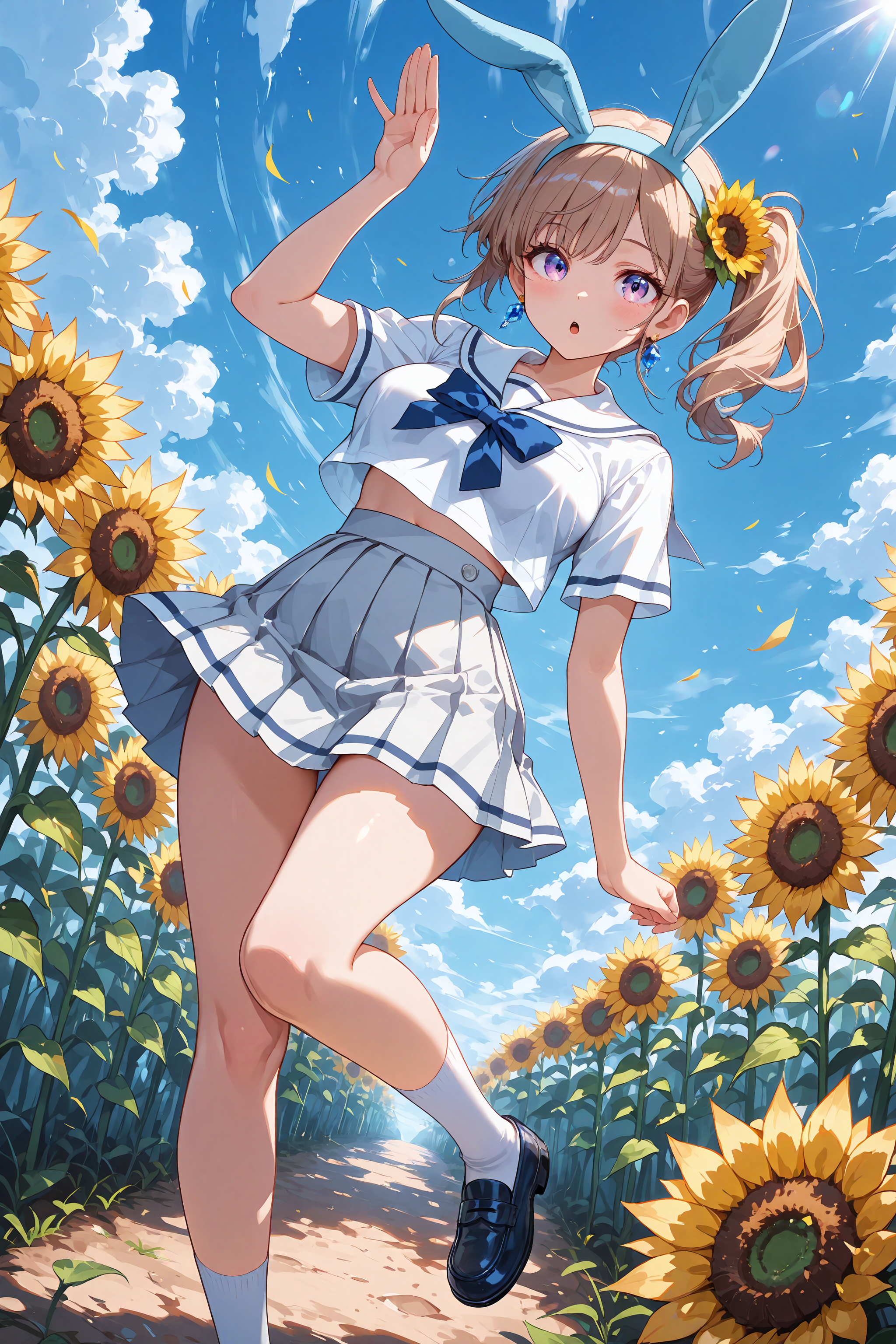 うちの子・藍璃 40【夏風に手を振って。】