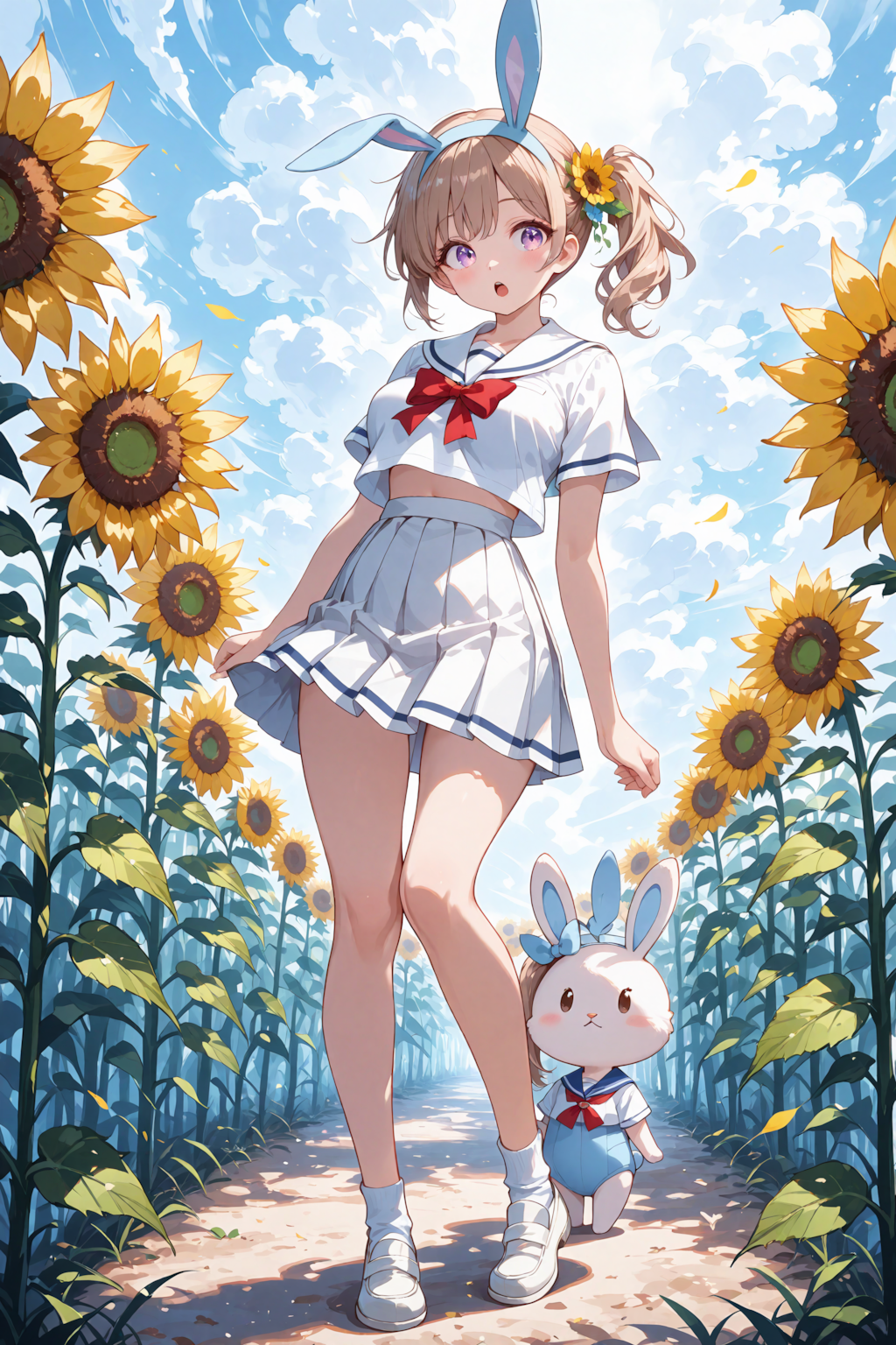 うちの子・藍璃 40【夏風に手を振って。】