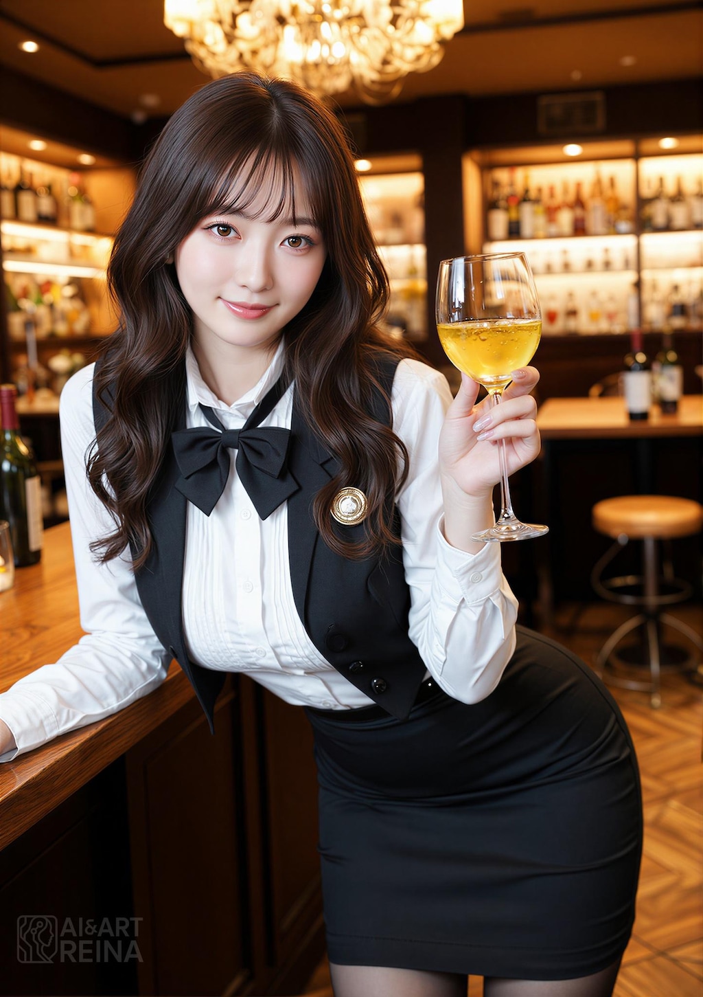 すみれ　ウエイター　バー