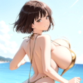 【企画FA】すーさんさんのところの岩永アキちゃん 5枚目