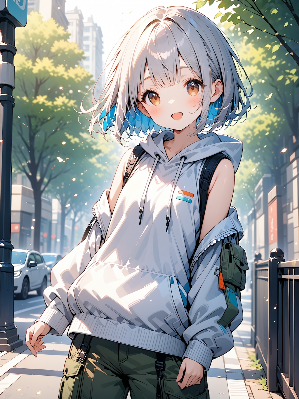 ［わちプロ］アクティブな春のストリートコーデ