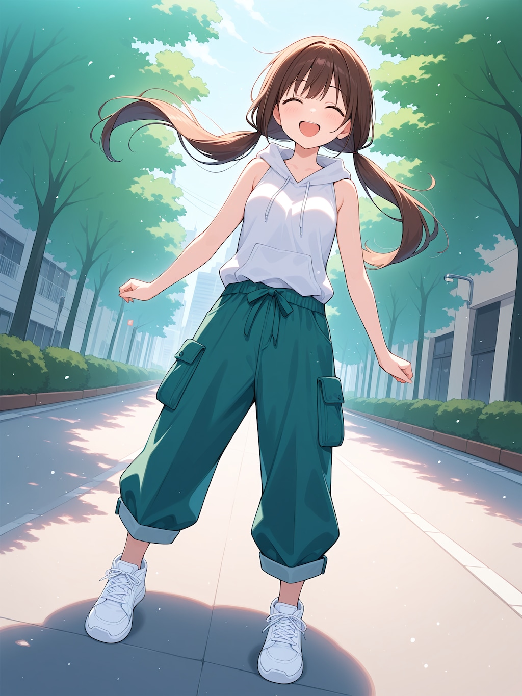 ［わちプロ］アクティブな春のストリートコーデ