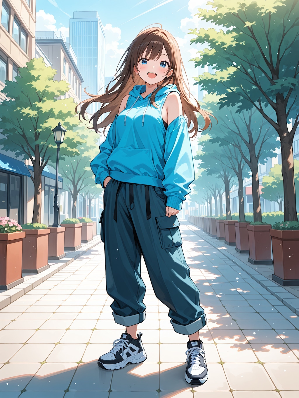 ［わちプロ］アクティブな春のストリートコーデ