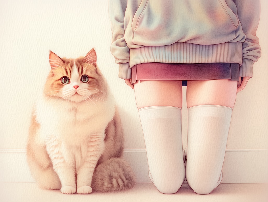 三毛殿と絶対領域（１）niji7