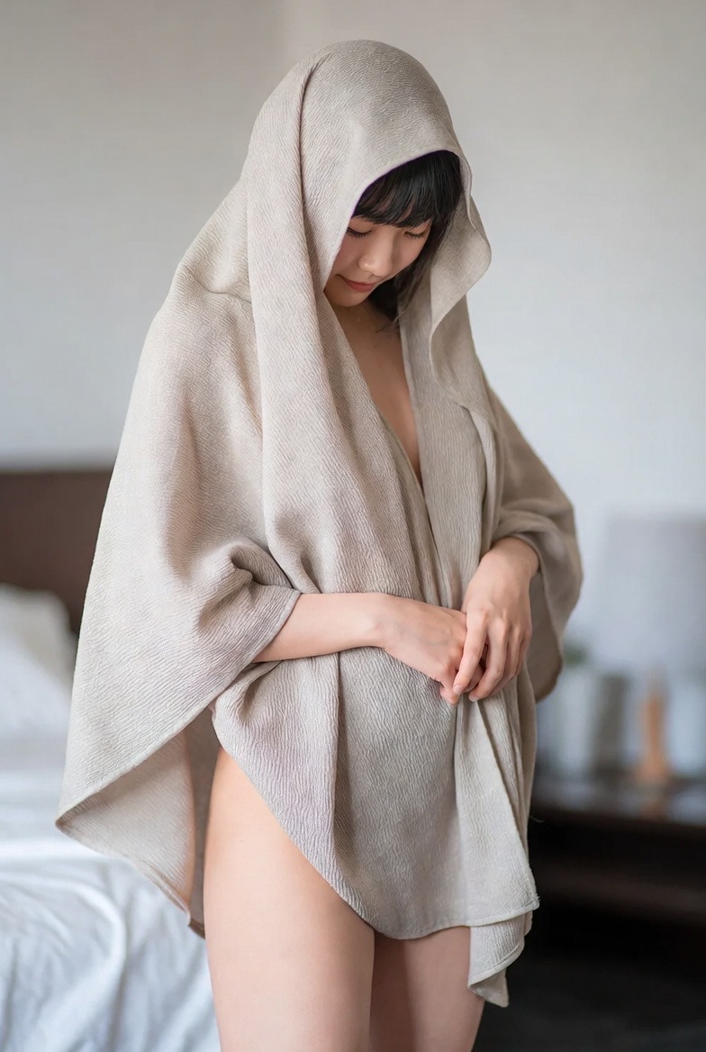 裸ポンチョ