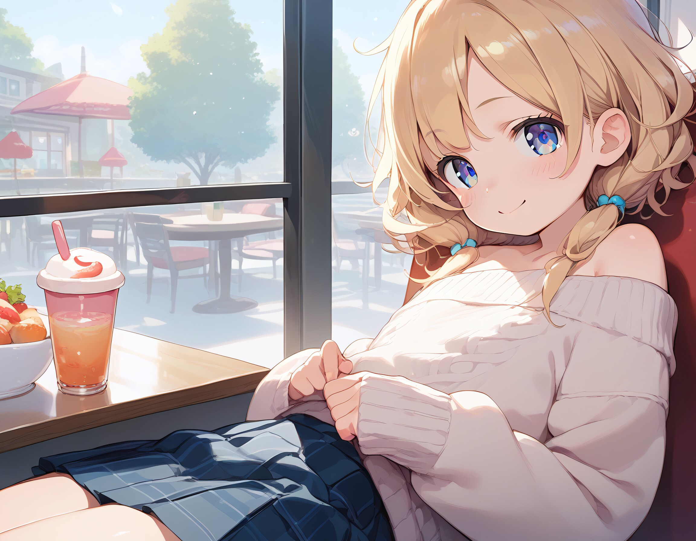 満腹～♪な女の子 | の人気AIイラスト・グラビア