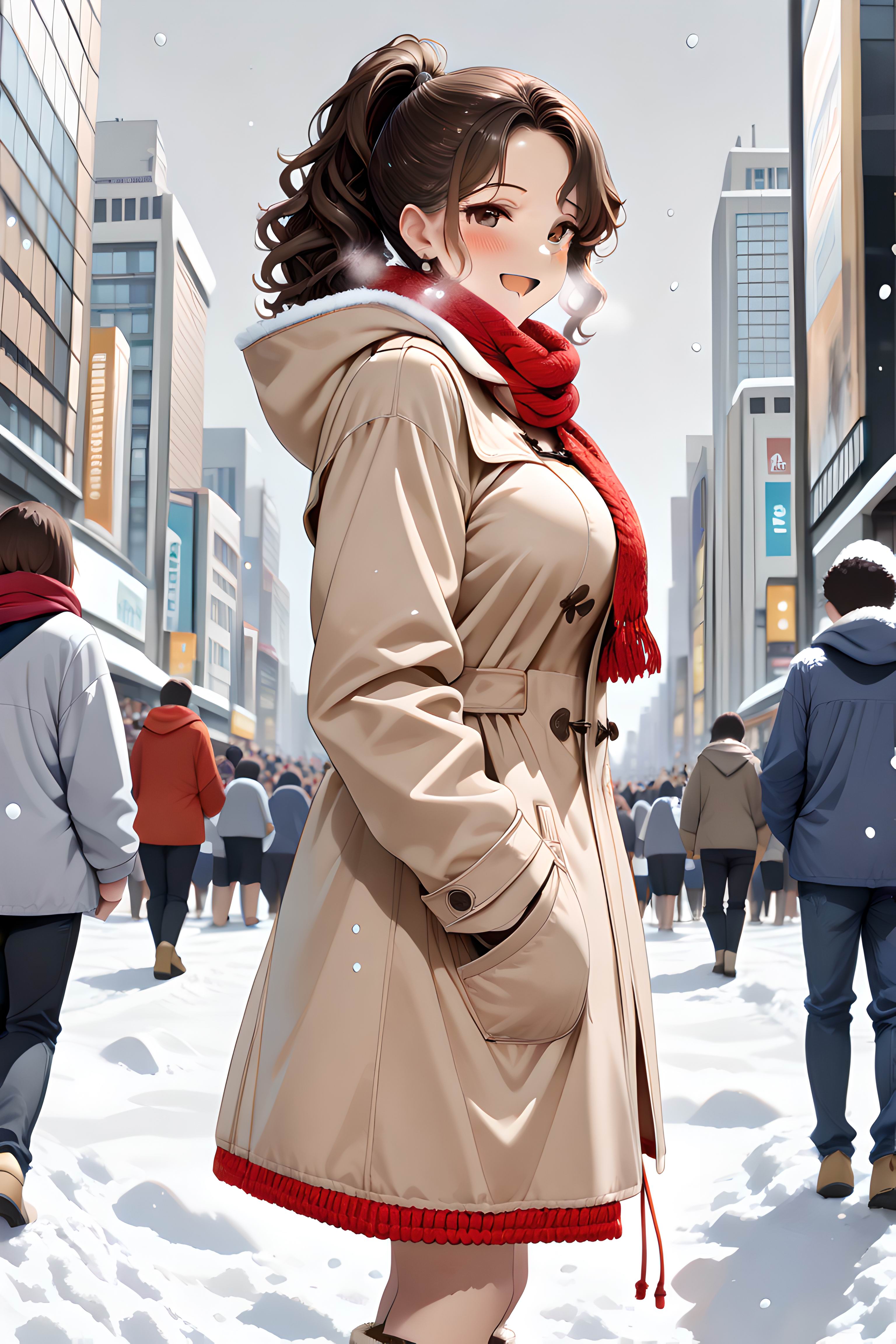 屋外の女の子 | の人気AIイラスト・グラビア