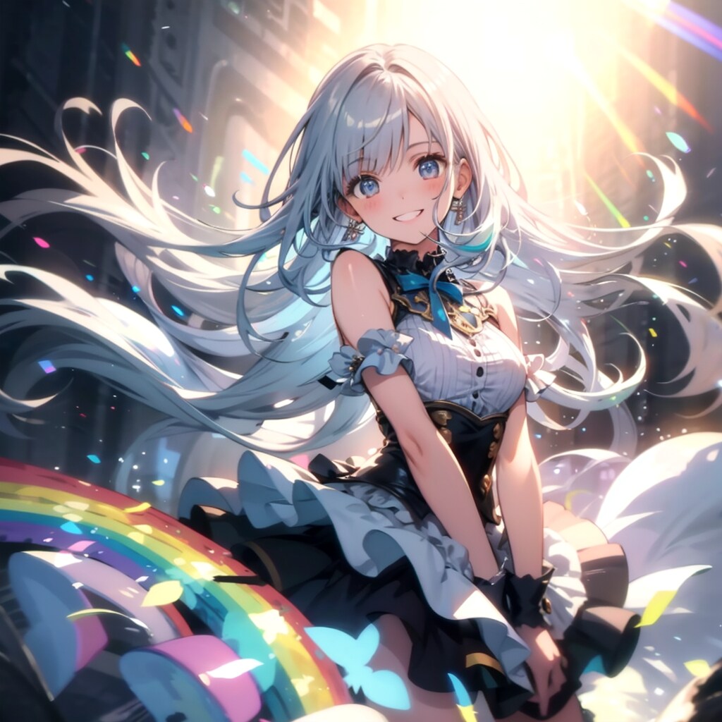 舞う風と光 | の人気AIイラスト・グラビア