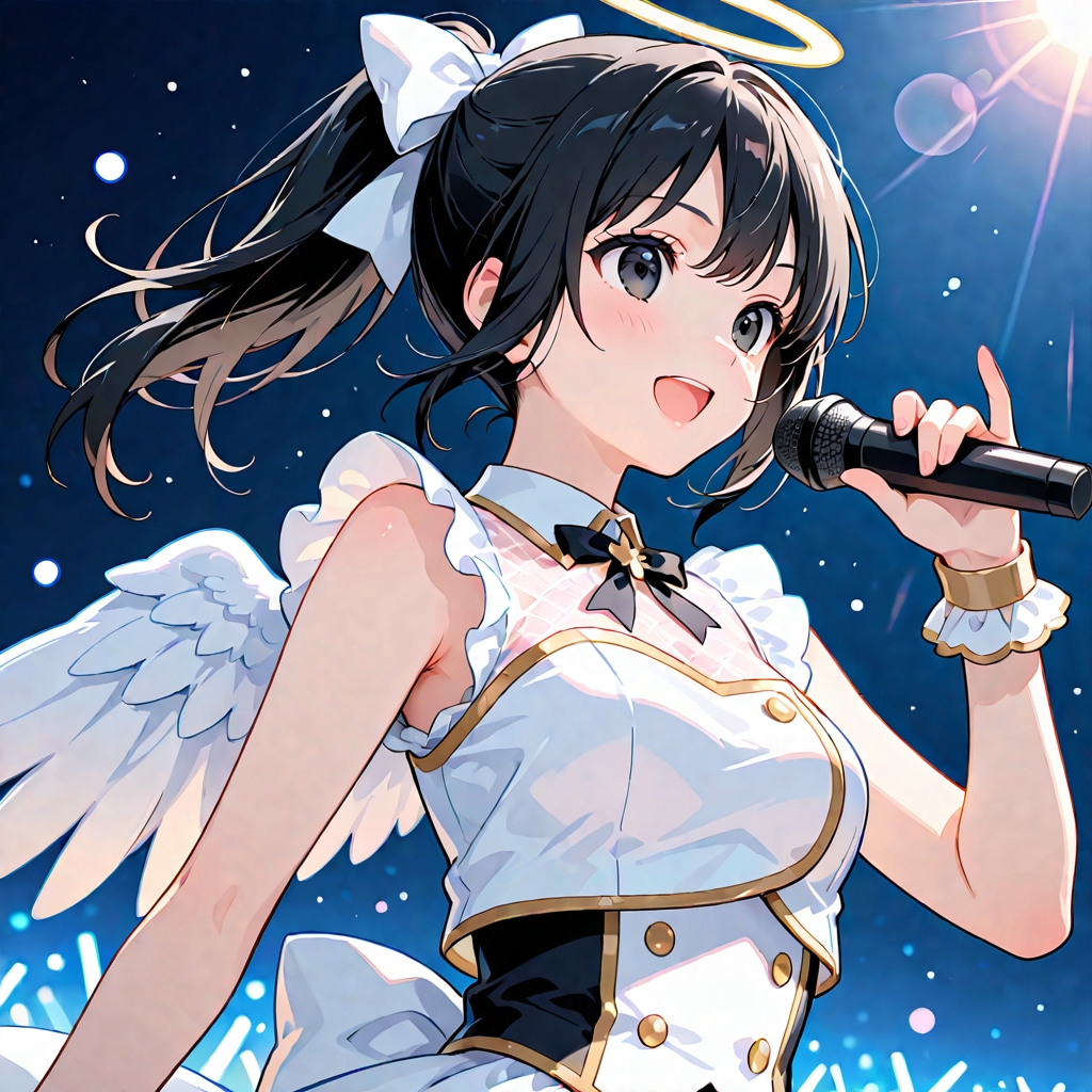 最近の天使さんは歌も歌います