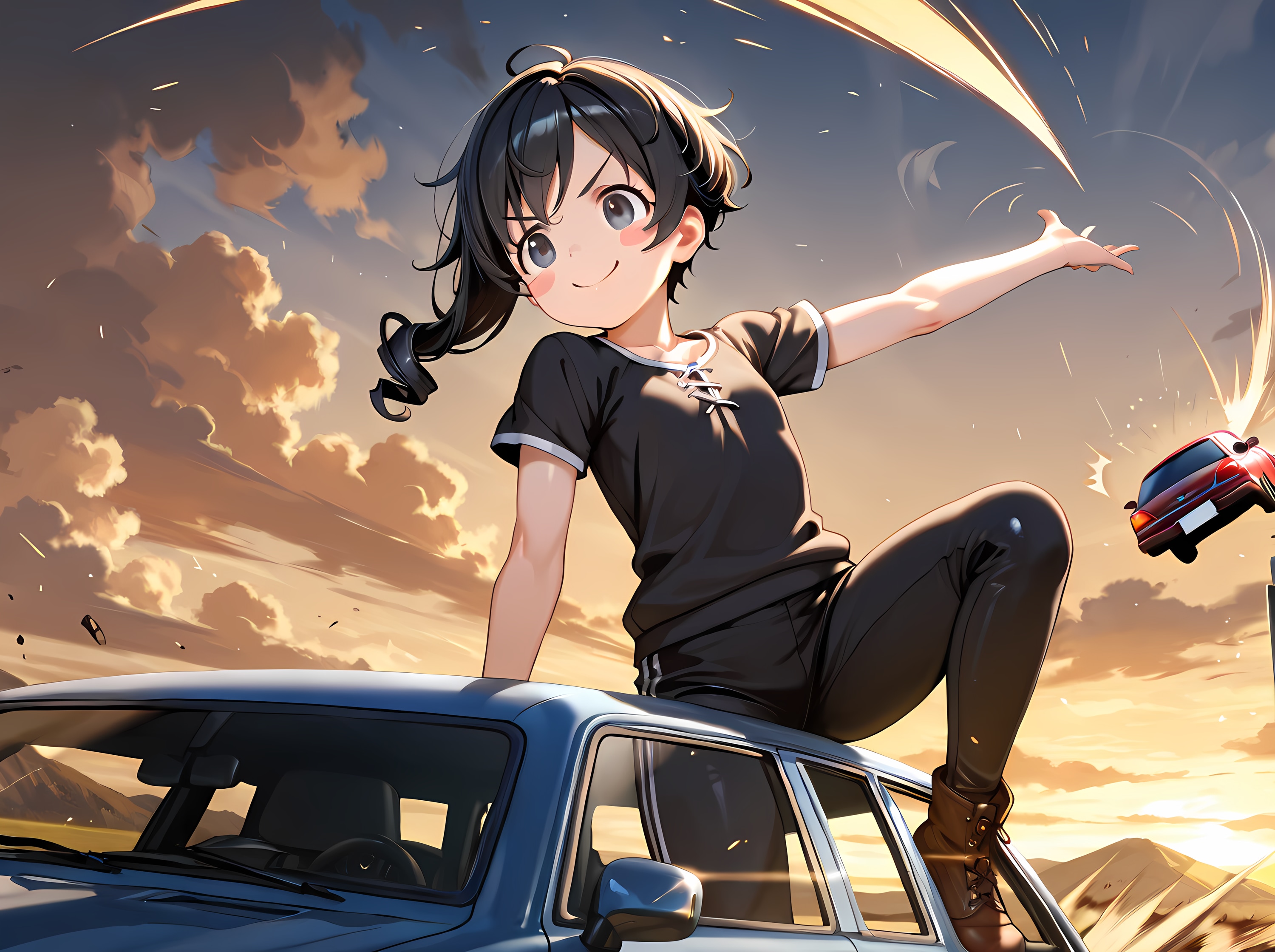 「おらぁ😀」 | の人気AIイラスト・グラビア