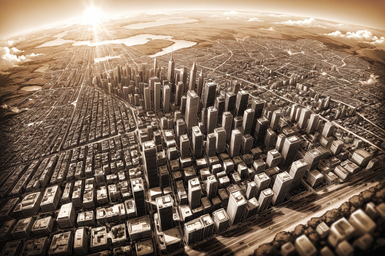 都市 | の人気AIイラスト・グラビア