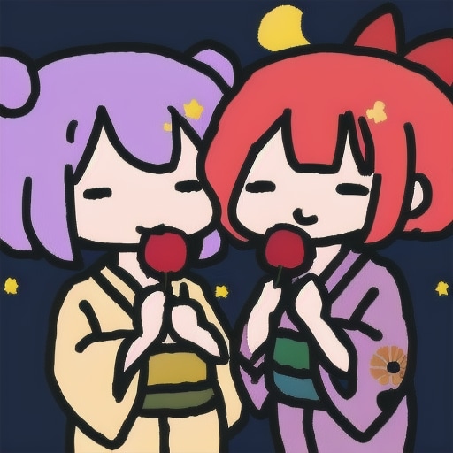 おまつりたのしかった