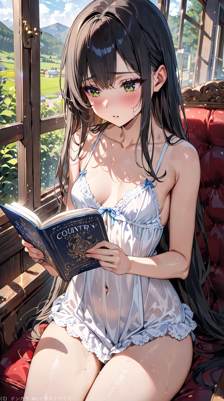 読書する少女