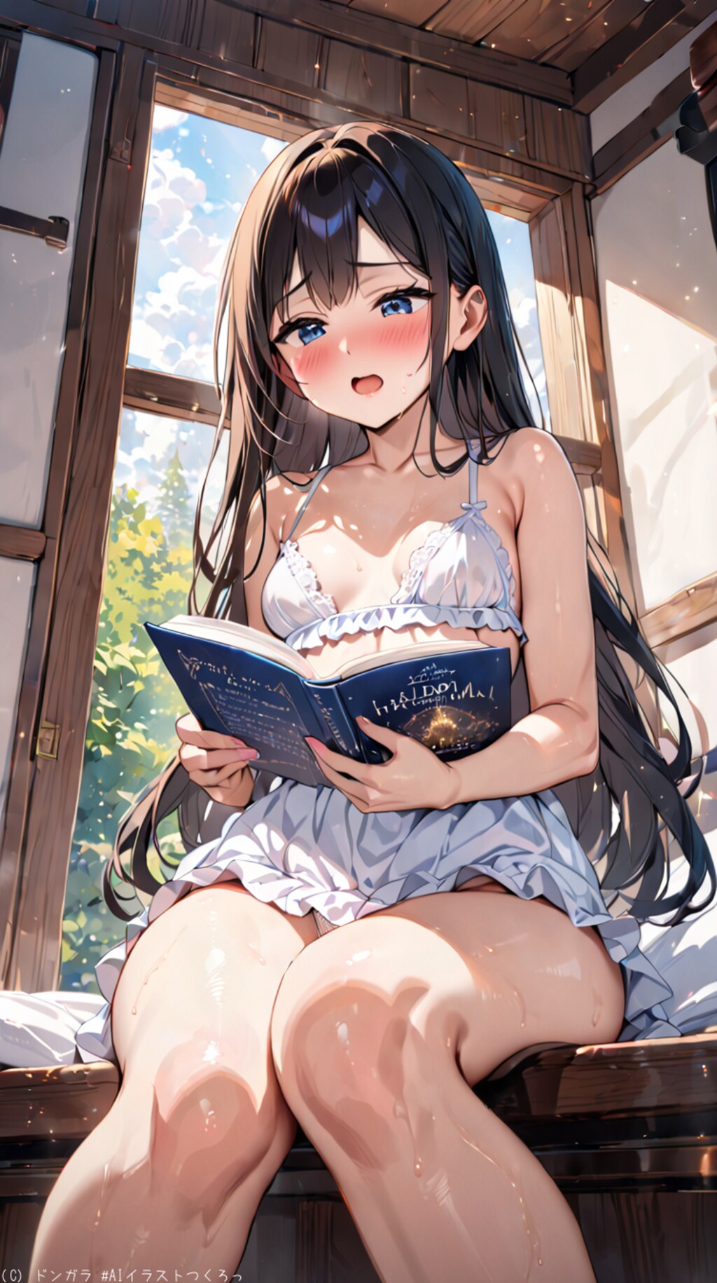 読書する少女