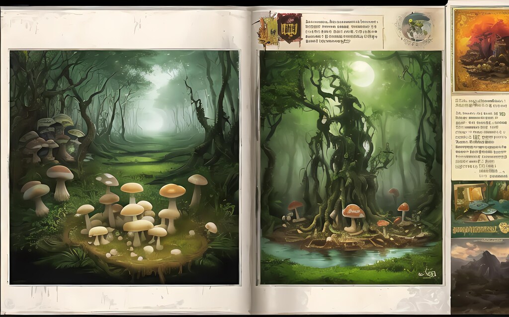 キノコの群生地🍄