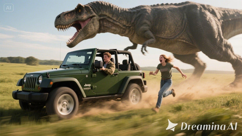 逃げろー🦖