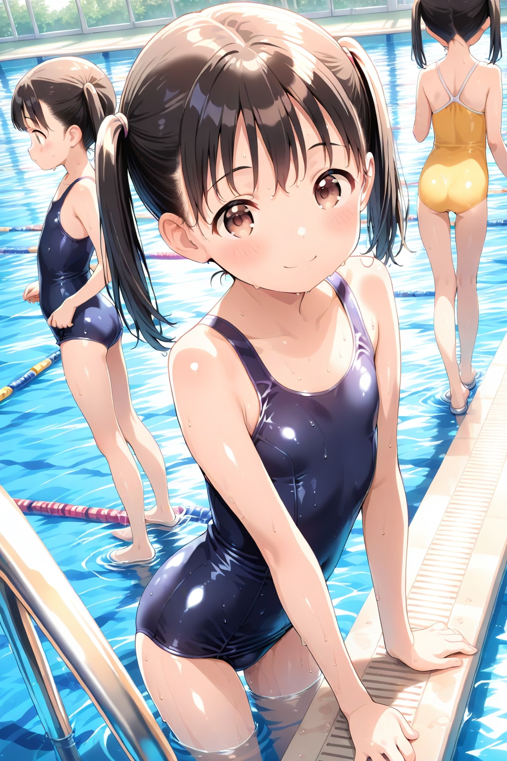 スク水美少女