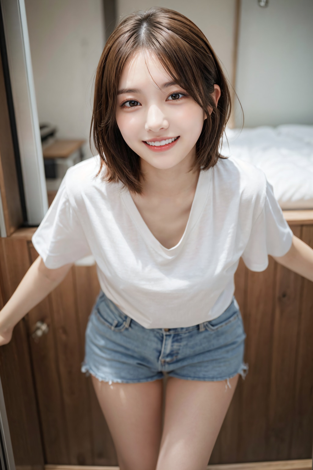 20240913 ラフな部屋着美少女