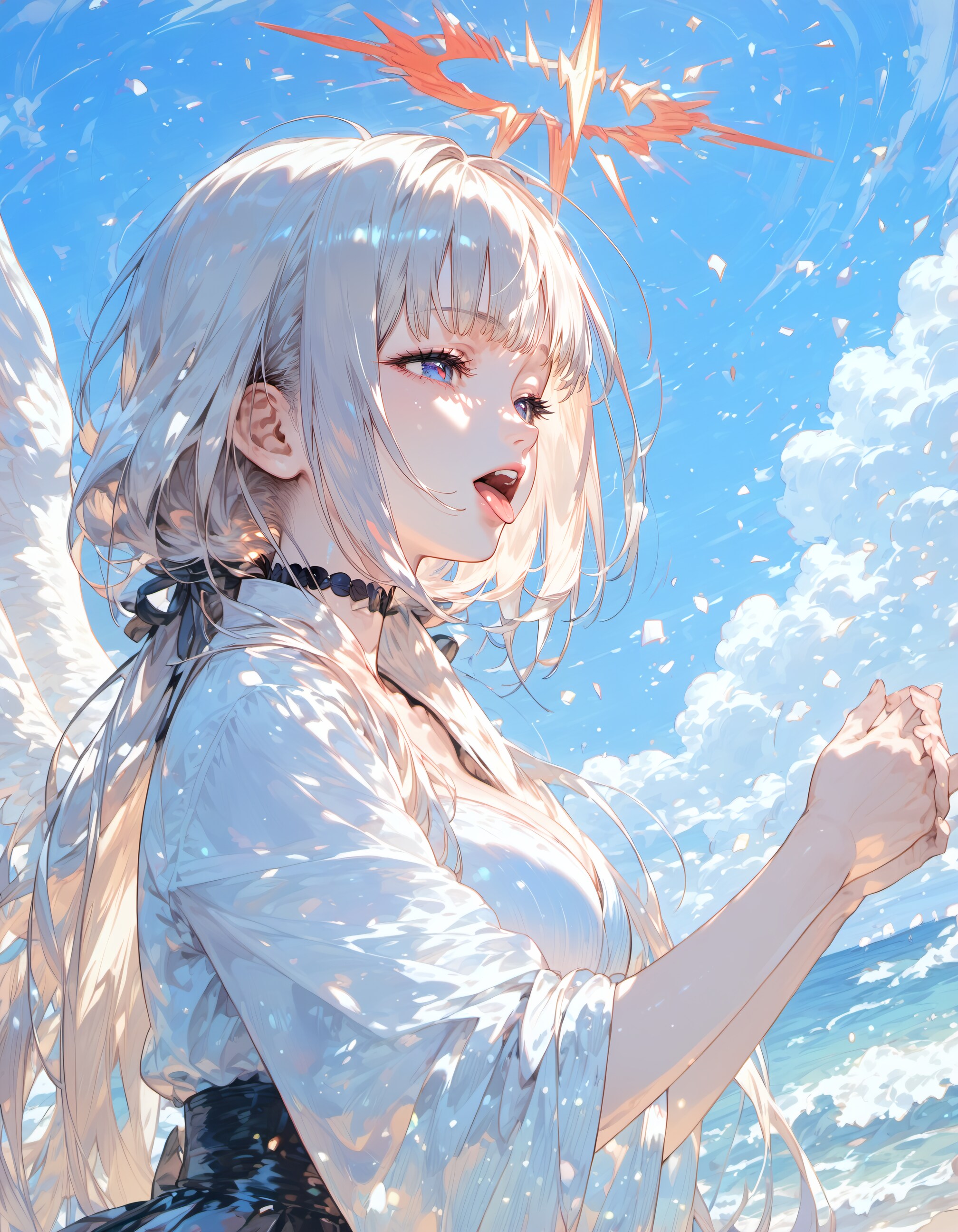 emphasizing | の人気AIイラスト・グラビア