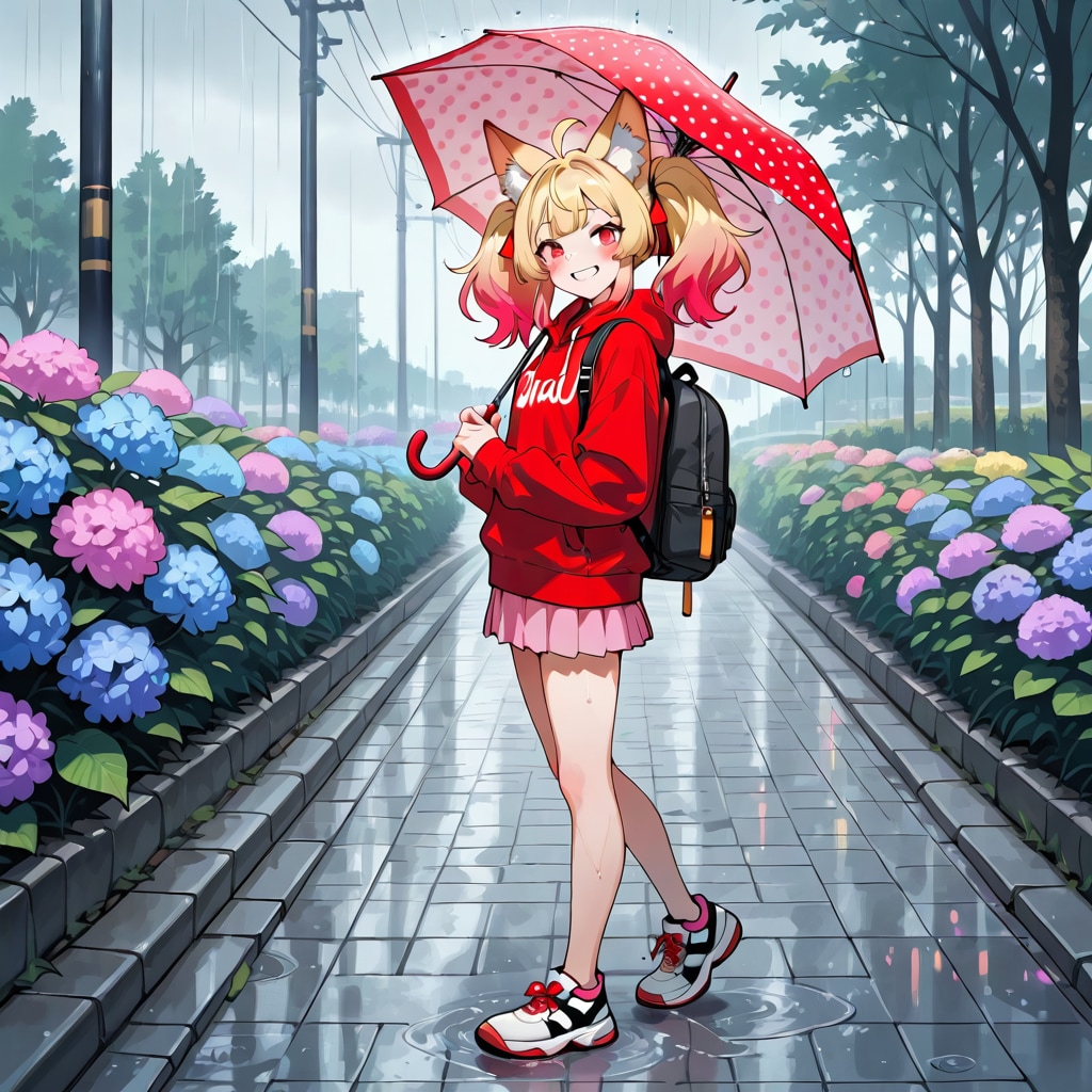雨降りでもたのしー