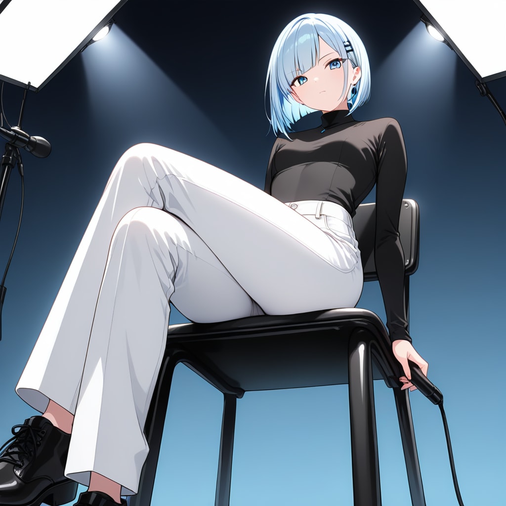 スタジオライトの中で | の人気AIイラスト・グラビア