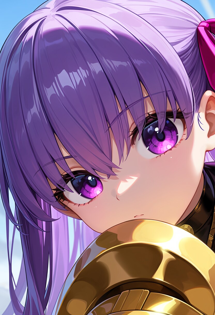 紫光の戦乙女 | の人気AIイラスト・グラビア