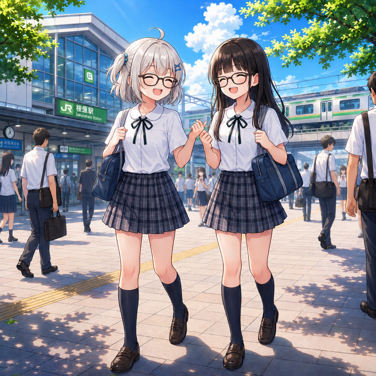 ボウタイ制服 | の人気AIイラスト・グラビア