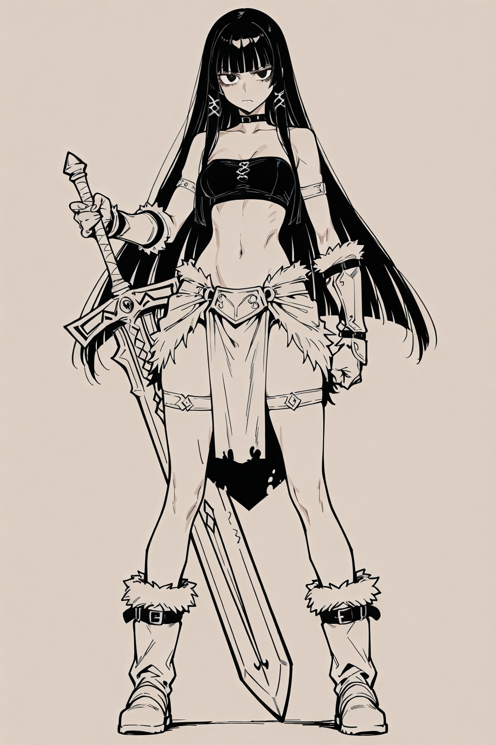 女戦士 | の人気AIイラスト・グラビア