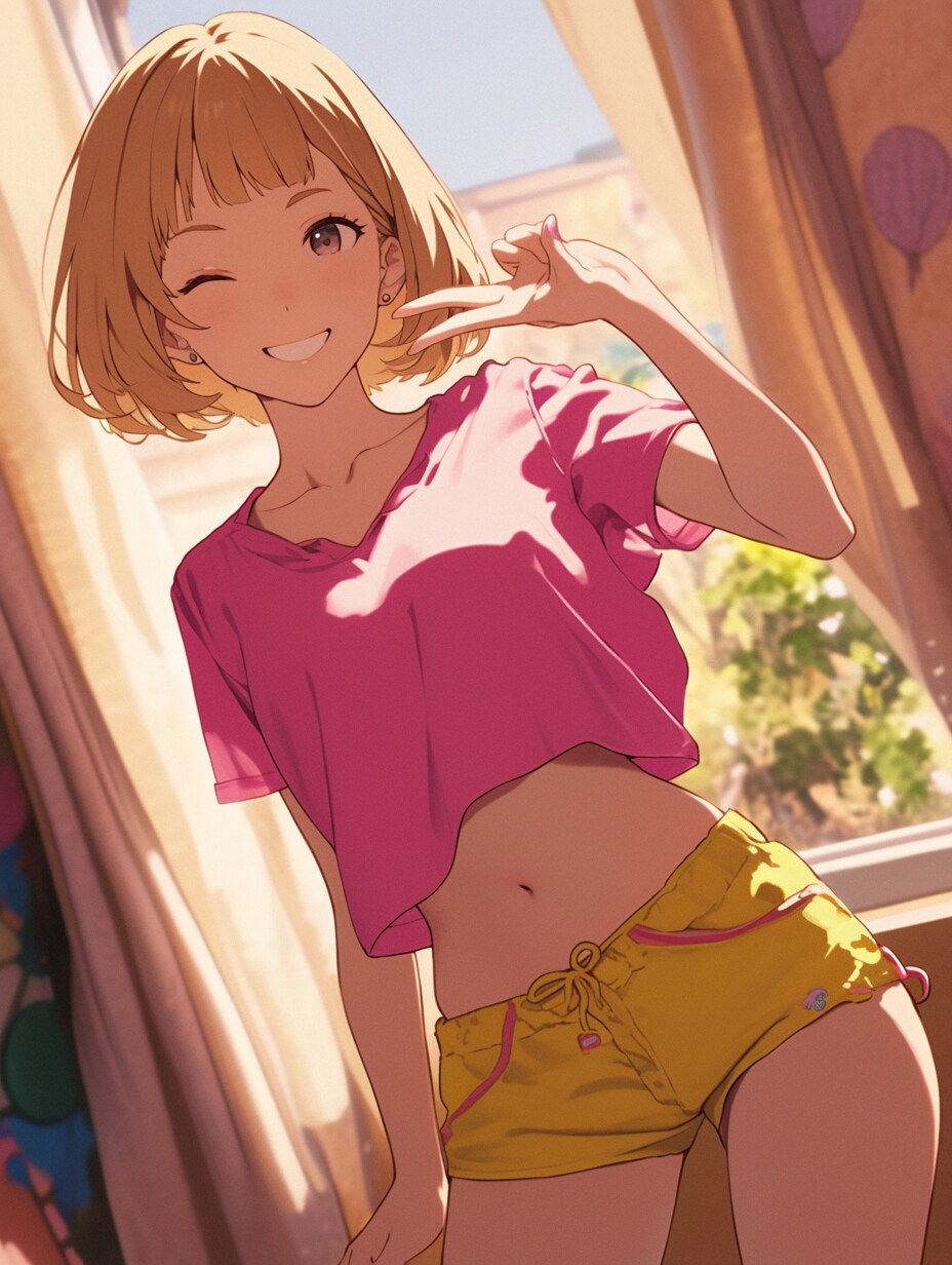 マッシュカットの子✨76 | の人気AIイラスト・グラビア