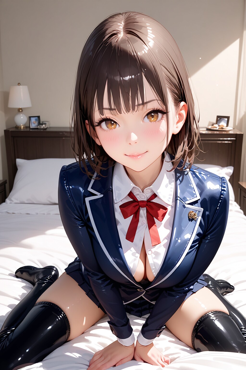 ツヤツヤブレザー