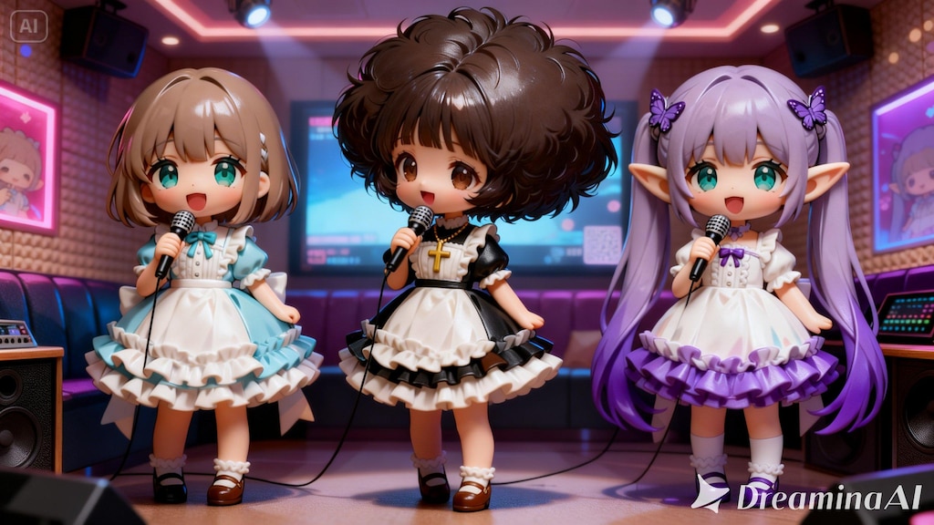 豆乳アフワすみれフィギュア