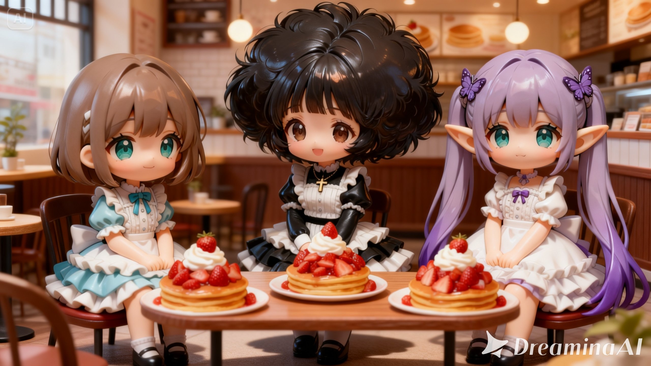 豆乳アフワすみれフィギュア | の人気AIイラスト・グラビア