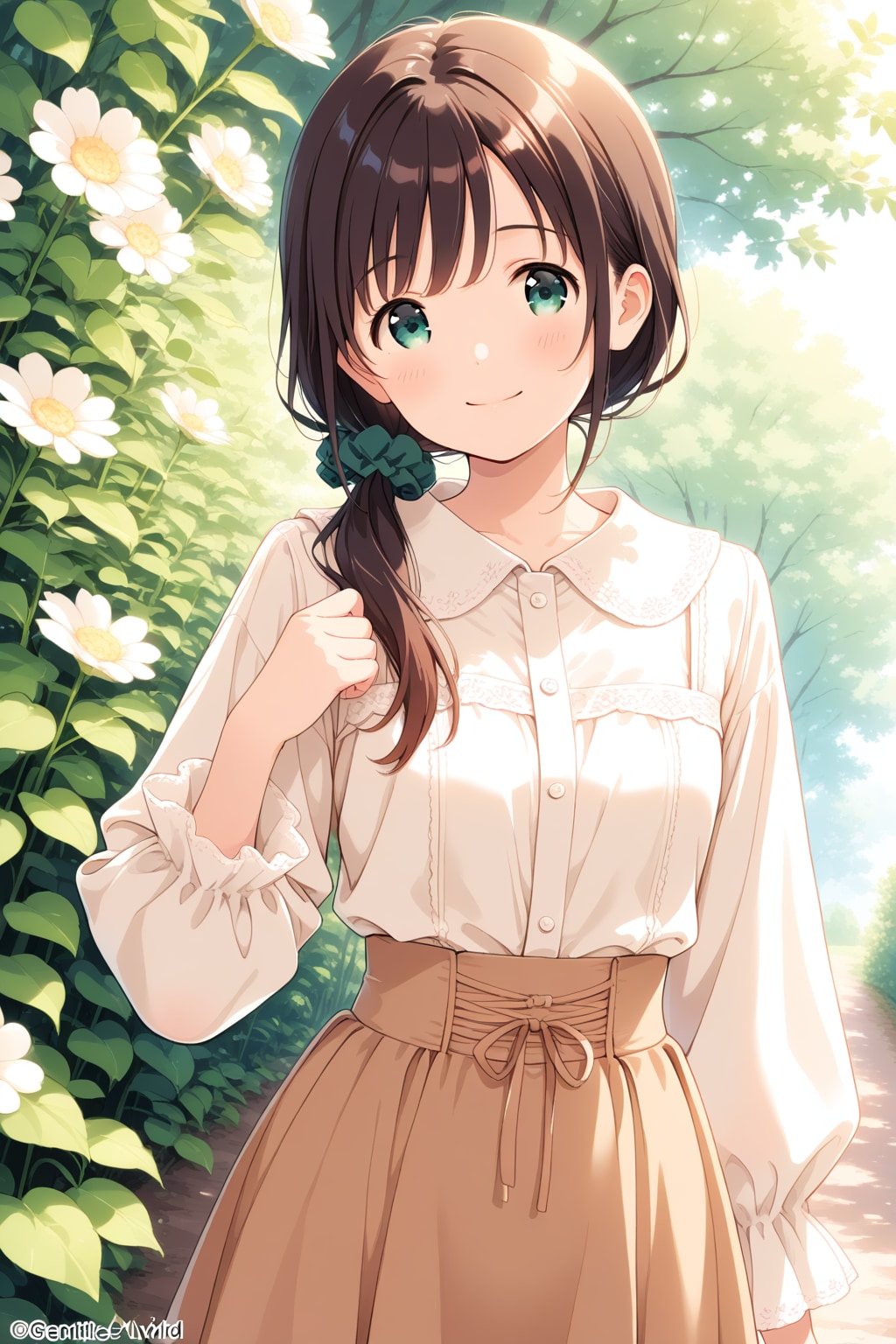 木漏れ日の避暑地 | の人気AIイラスト・グラビア
