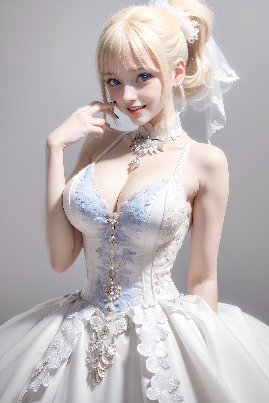 「はい、誓いまス。エヘ💗」