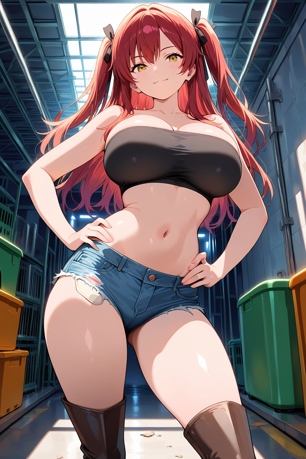 よその娘、焔崎千尋 太腿