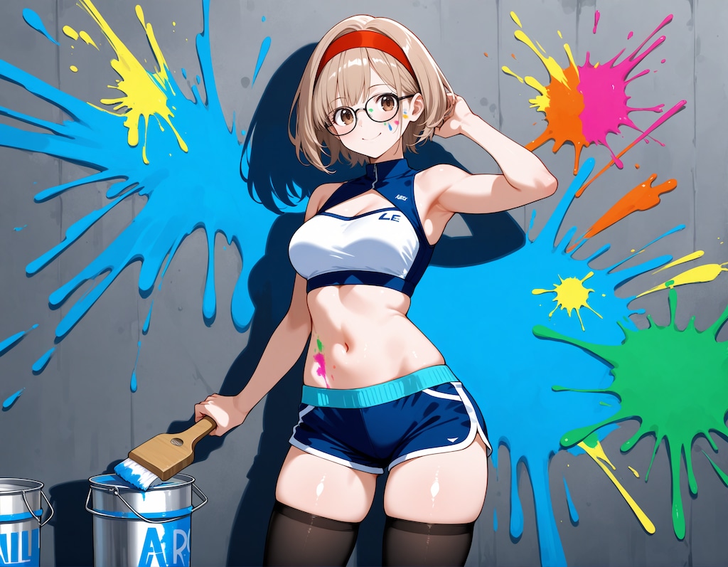 【今日の腹筋】色に染まる