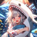 悲しみのサメ美ちゃん 2枚目