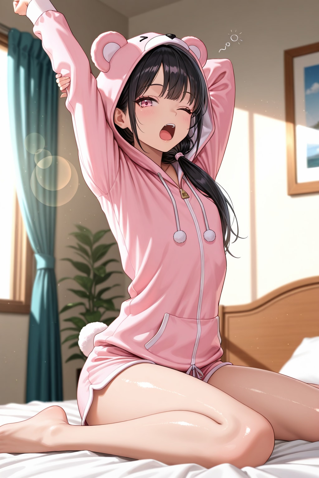 「ふわぁ・・・ねむたい・・・」