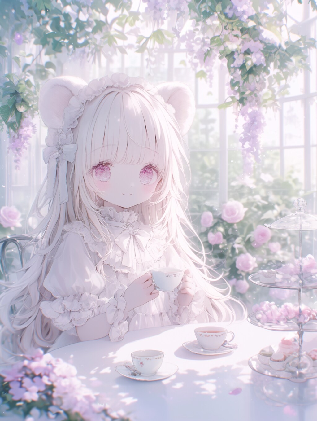 「森の中の秘密のティーパーティー③